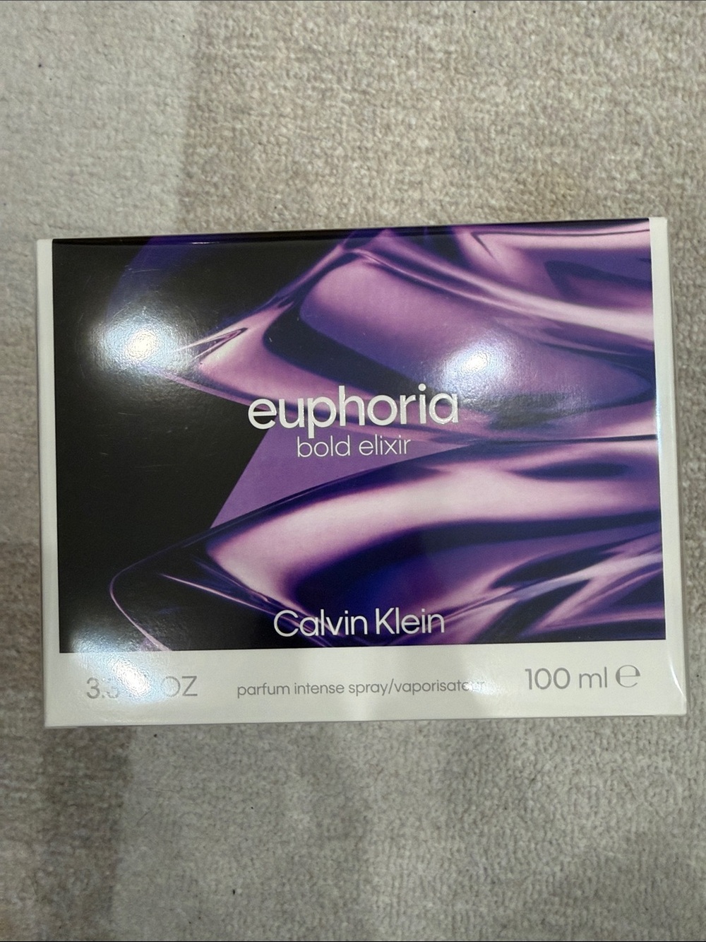 CK Euphoria bold elixir